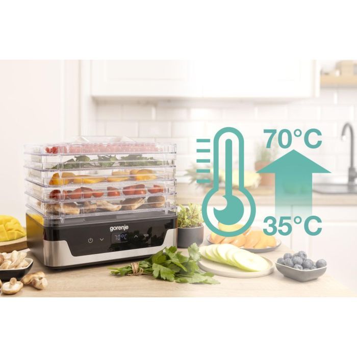 Сушка для овочів та фруктів Gorenje FDK400DE зображення 9