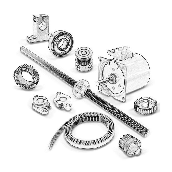 Сепаратор принтера Konica Minolta Di450/470/550 separators set 5шт CHI (4002-5790-CH)