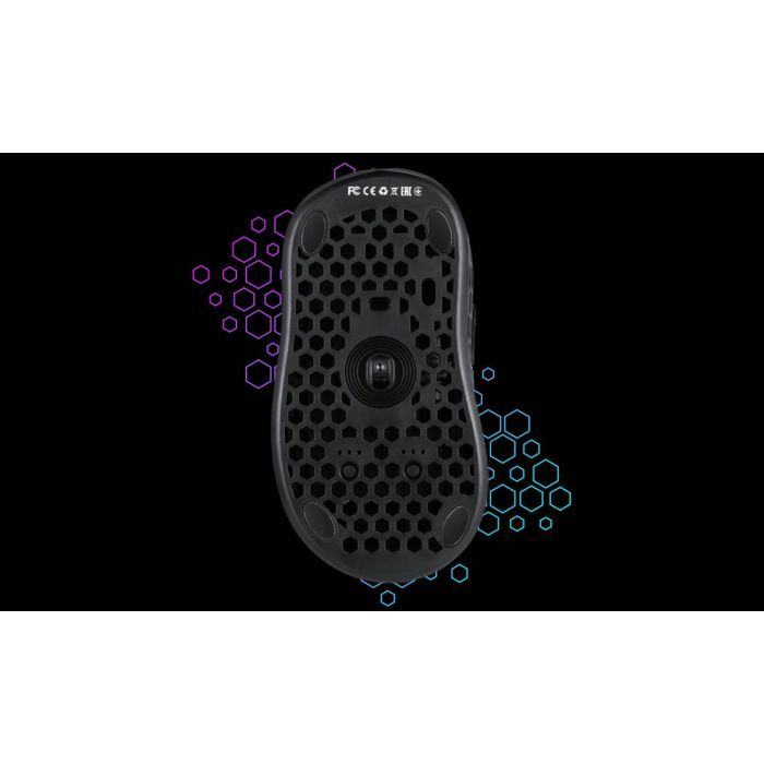 Мышка Dream Machines DM6 Holey Trio Wireless/Bluetooth/USB Black (DM6_HOLEY_TRIO) изображение 3