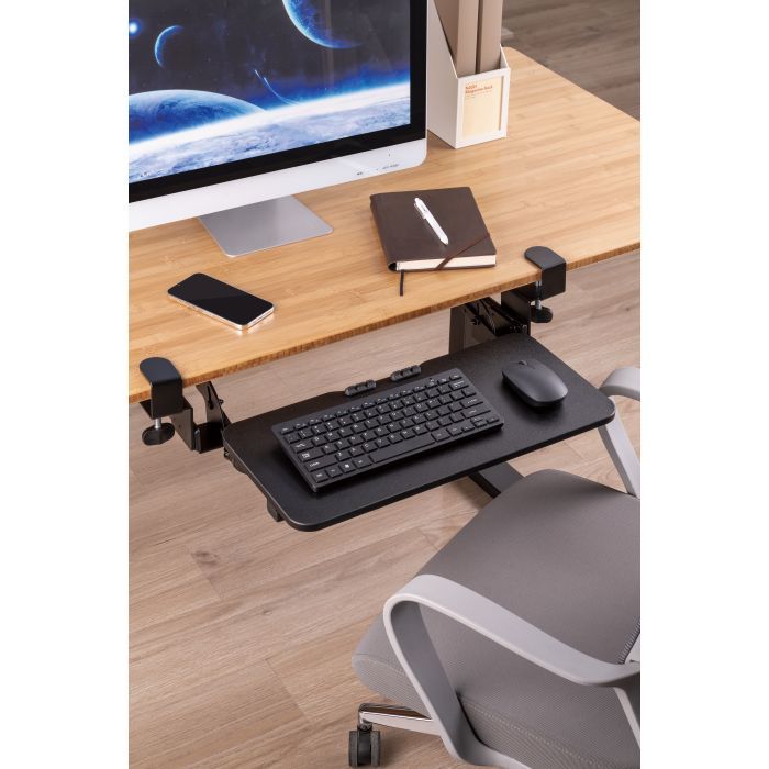 Органайзер для столу OfficePro Under-desk keyboard tray (KT135B) зображення 9