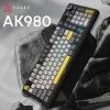 Клавиатура Ajazz AK980 Clear Sky Switch RGB Wireless/Bluetooth/USB Black (AK980-CS-BGY) изображение 3 Клавиатура Ajazz AK980 Clear Sky Switch RGB Wireless/Bluetooth/USB Black (AK980-CS-BGY) изображение 3