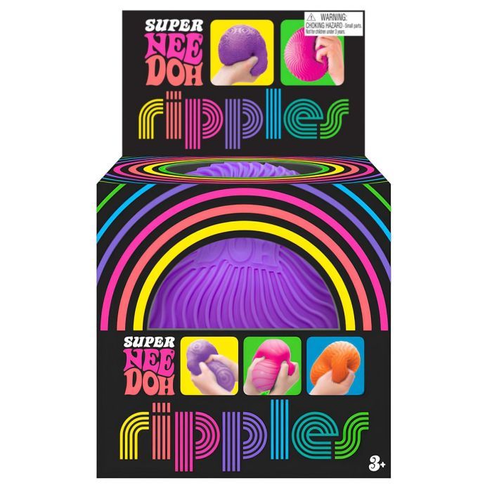 Антистресс NeeDoh серии Super – Яркие волны (пурпурный) (RSPND-8) изображение 3