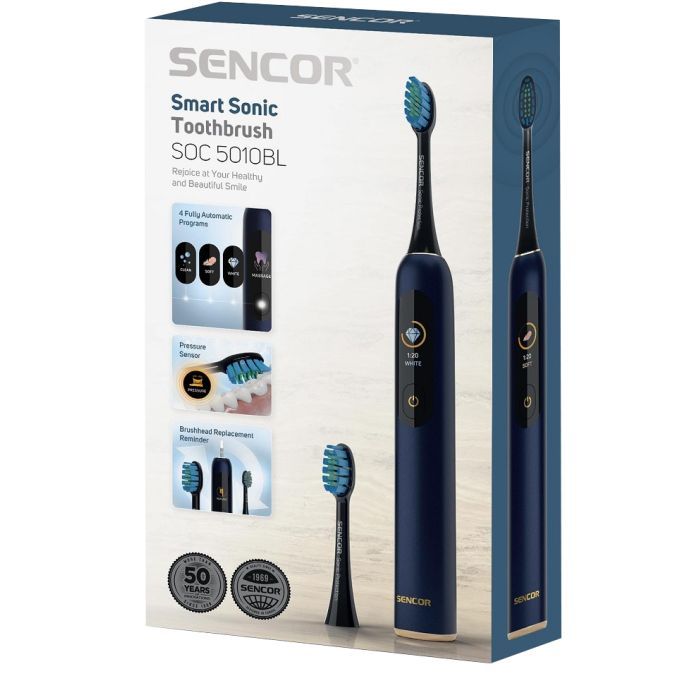Електрична зубна щітка Sencor SOC 5010BL зображення 9