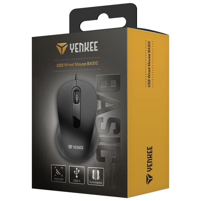 Мишка YENKEE YMS 003BK USB Black (45022691) зображення 4
