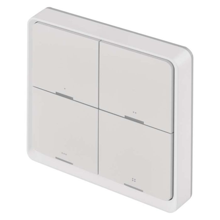 Умный выключатель EMOS H5013 4 buttons ZigBee 3.0 White (H5013)