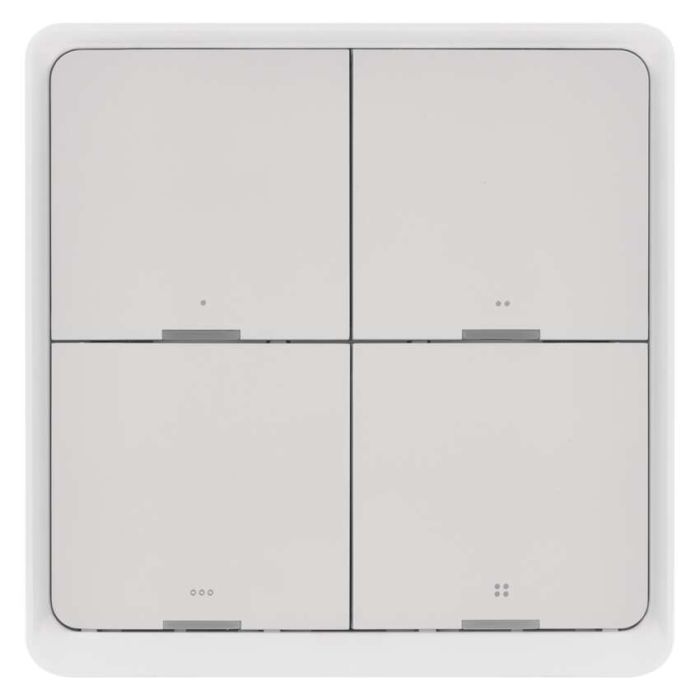 Умный выключатель EMOS H5013 4 buttons ZigBee 3.0 White (H5013) изображение 3