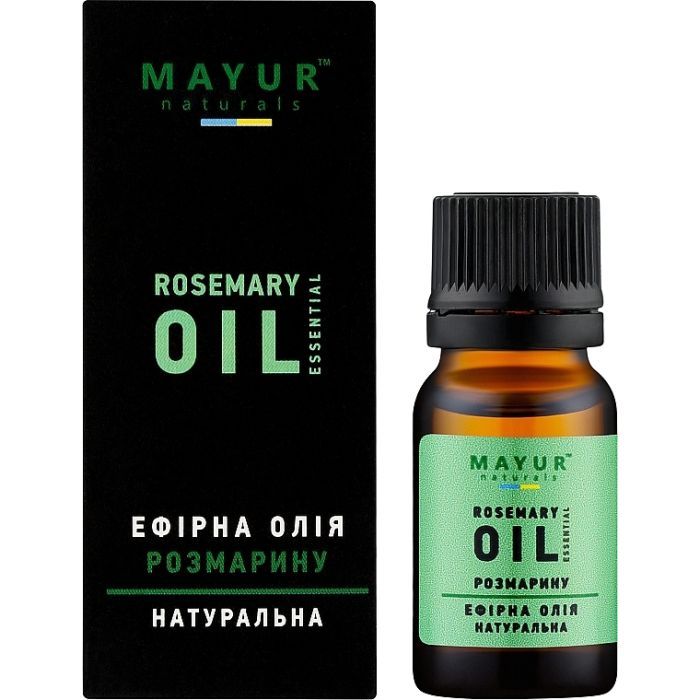 Ефірна олія Mayur Розмарину 10 мл (4820230951608) зображення 2