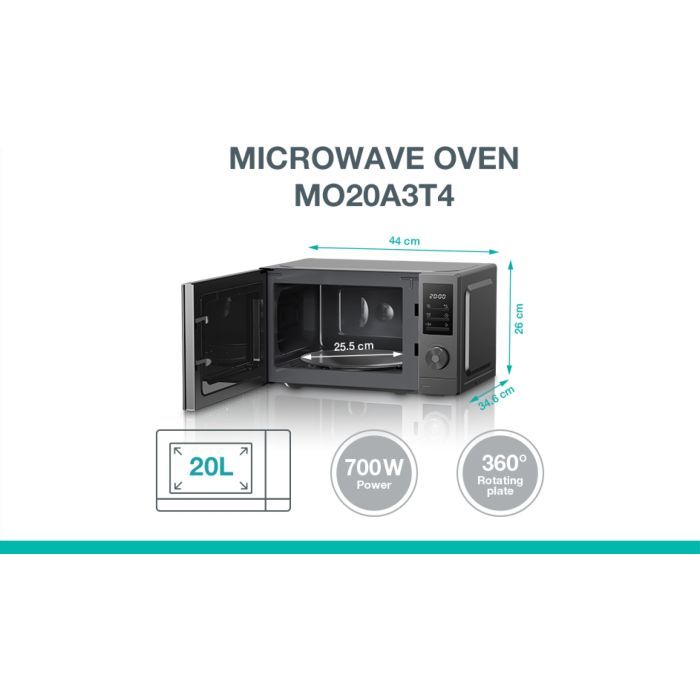 Микроволновая печь Gorenje MO20A3T4 изображение 5