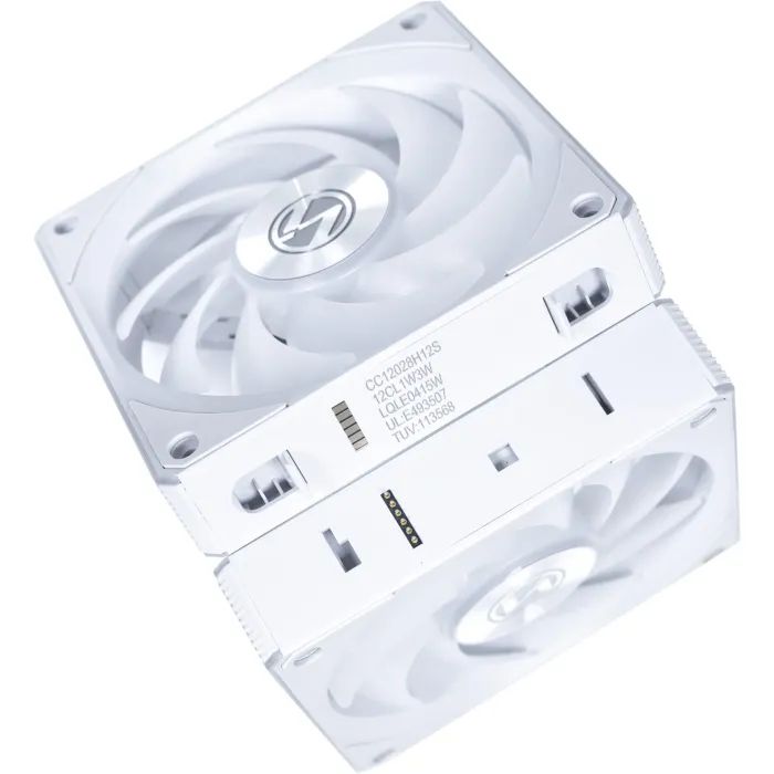 Кулер для корпуса Lian Li Uni Fan CL WIRELESS 120-1, White (G99.12CL1W1W.00) изображение 7