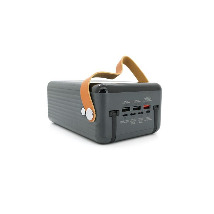 Батарея універсальна Remax 80000mAh, 20W, 3*USB+Type-C+Lighting, Black (RPP-566) зображення 2