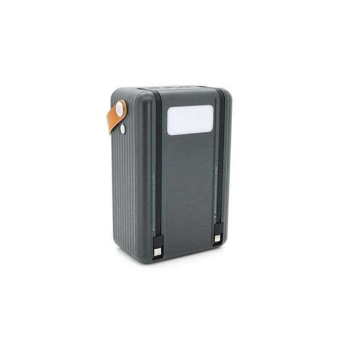 Батарея універсальна Remax 80000mAh, 20W, 3*USB+Type-C+Lighting, Black (RPP-566) зображення 5