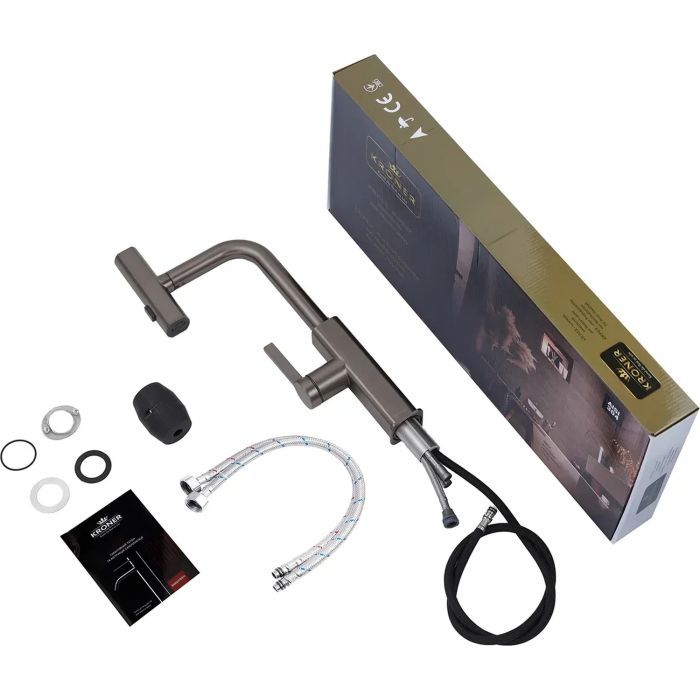 Змішувач Kroner Klassisch-PVD03918 (CV032499) зображення 10