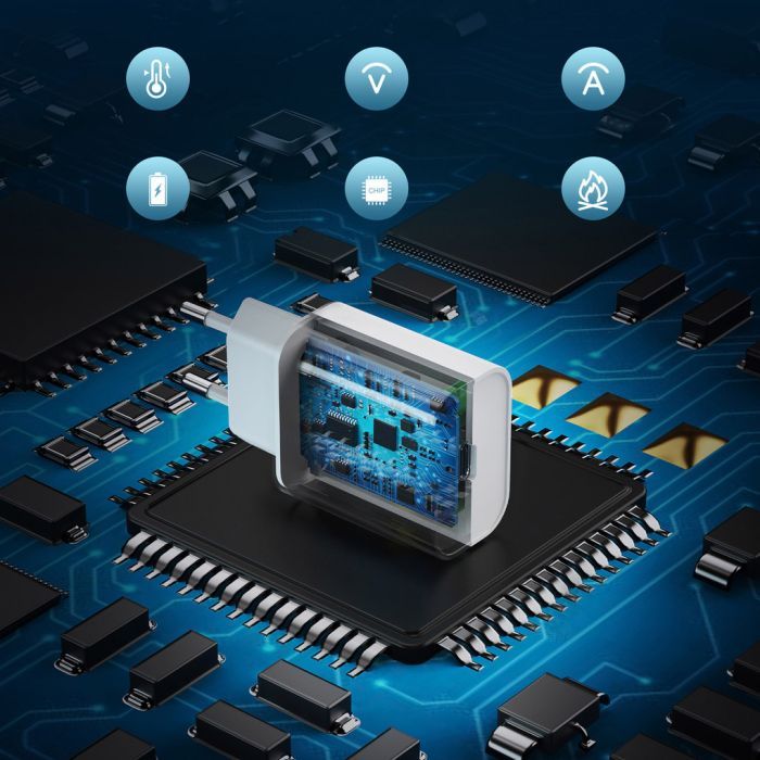 Зарядное устройство Choetech USB-C PD20W white (Q5004-V5) изображение 10