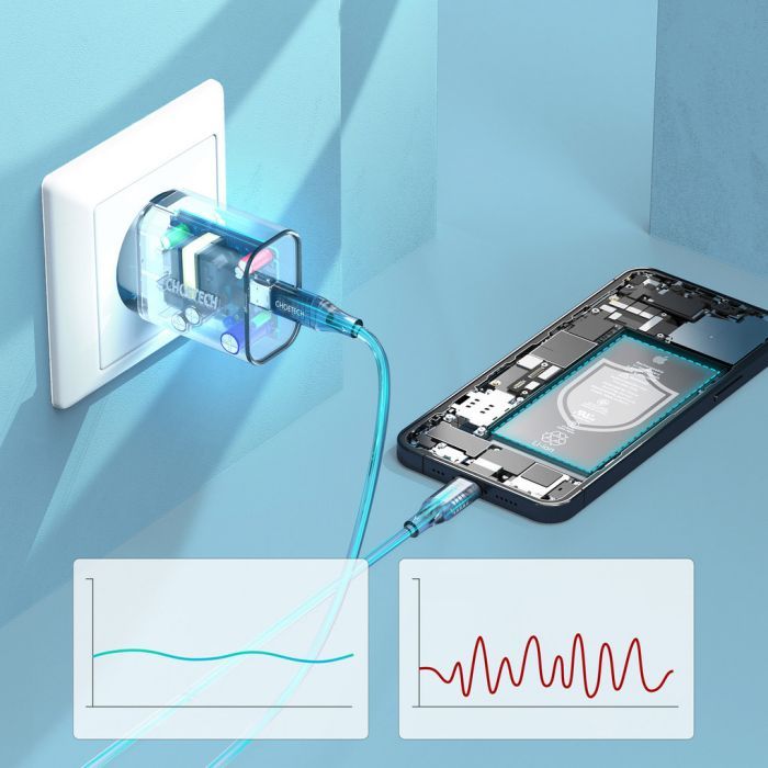 Зарядное устройство Choetech USB-C PD20W white (Q5004-V5) изображение 11