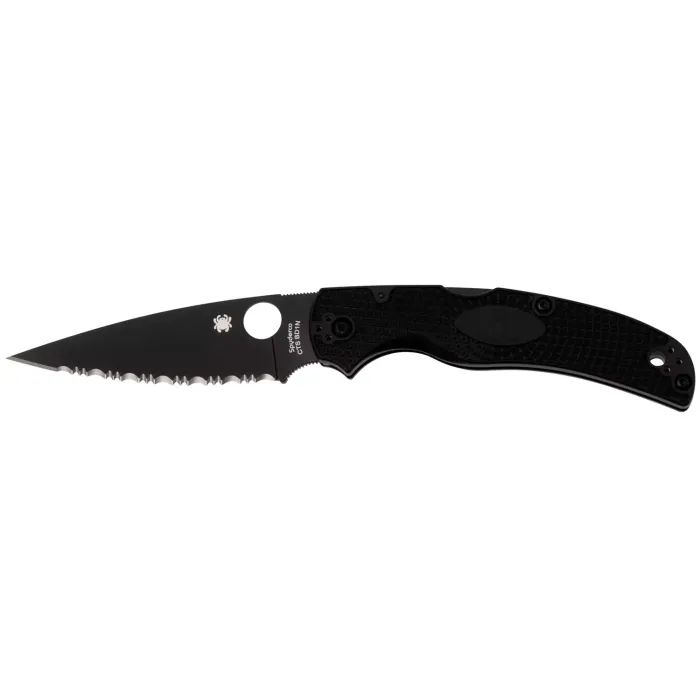 Нож Spyderco Native Chief Lightweight BB Serrated FRN Black (C244SBBK)