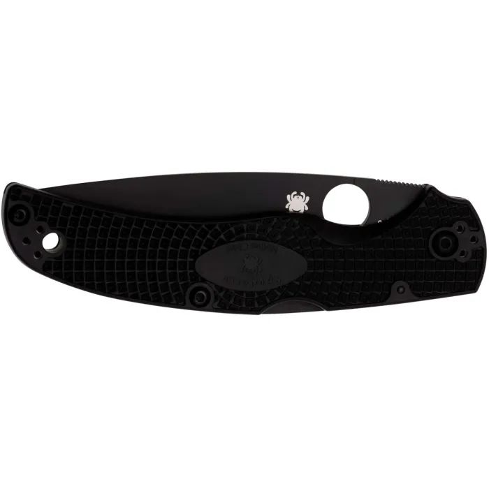 Нож Spyderco Native Chief Lightweight BB Serrated FRN Black (C244SBBK) изображение 3