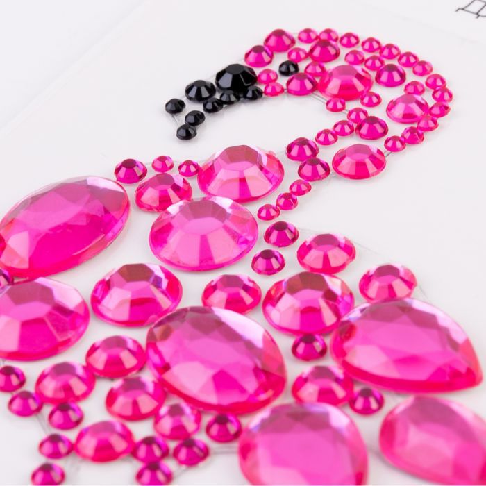 Набор для творчества Santi Фламінго зі страз самоклеючих 6х10 см (743026) изображение 2