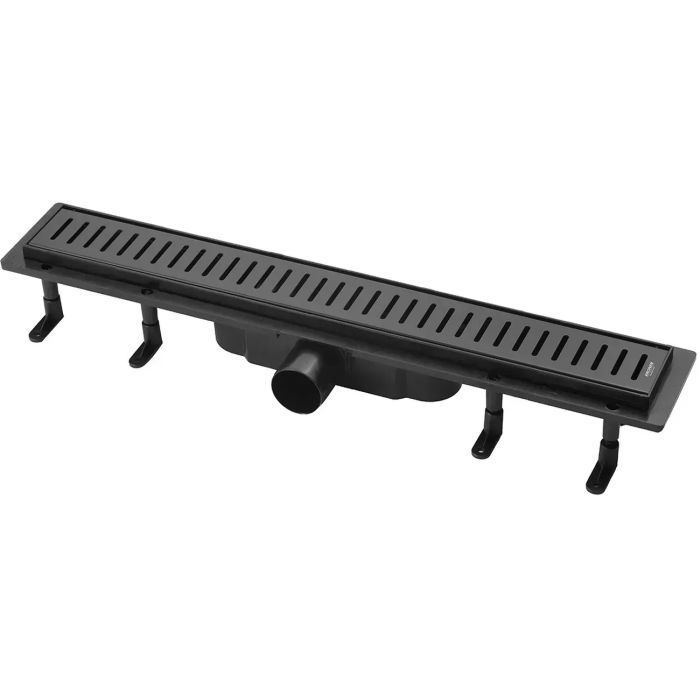 Душевой гарнитур Kroner Armada-SCH066 + змішувач Edelstahl Klassisch-SCH010 + трап лінійний Harz SCH60 Sektion Schwarz (CVS30169) изображение 8