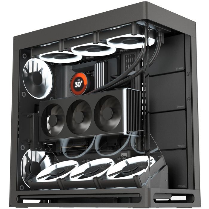 Корпус для ПК HAVN HS 420 VGPU Edition Black (HVN-CA-HS420-08) изображение 7