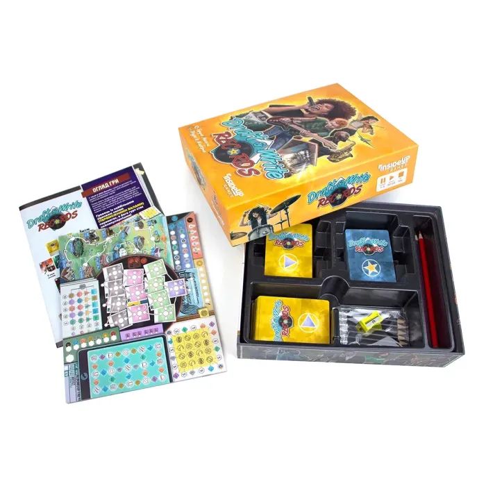 Настольная игра Ігромаг Draft & Write Records (укр.) + 2 мини-дополнения (6571) изображение 2