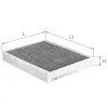 Фильтр салона ALPHA FILTER AF5297a