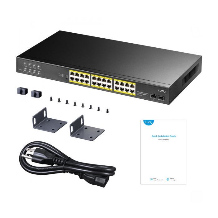 Коммутатор сетевой Cudy GS1028PS2 изображение 5