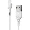 Зарядний пристрій Grand-X Quick Charge QС3.0, + cable USB -> Type C 1m white (CH-550WT) зображення 2