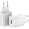 Зарядний пристрій Grand-X Quick Charge QС3.0, + cable USB -> Type C 1m white (CH-550WT) зображення 4
