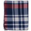 Плед Ardesto Fleece 100% полиэстер, клеточка, сине-бордовый 130х160 см (ART0719PB) изображение 3