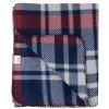 Плед Ardesto Fleece 100% полиэстер, клеточка, сине-бордовый 130х160 см (ART0719PB) изображение 4