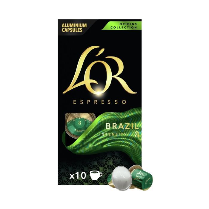 Кава L'OR Espresso Barista Brazil #8 в капсулах 10 шт (8711000573501)