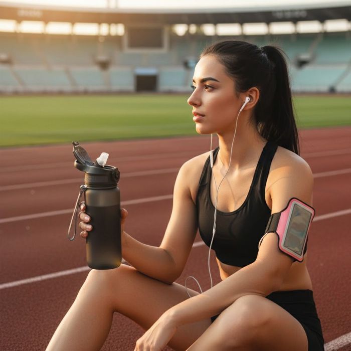 Пляшка для води Line Art Merlo 600 мл синій (60013818LA-03) зображення 6