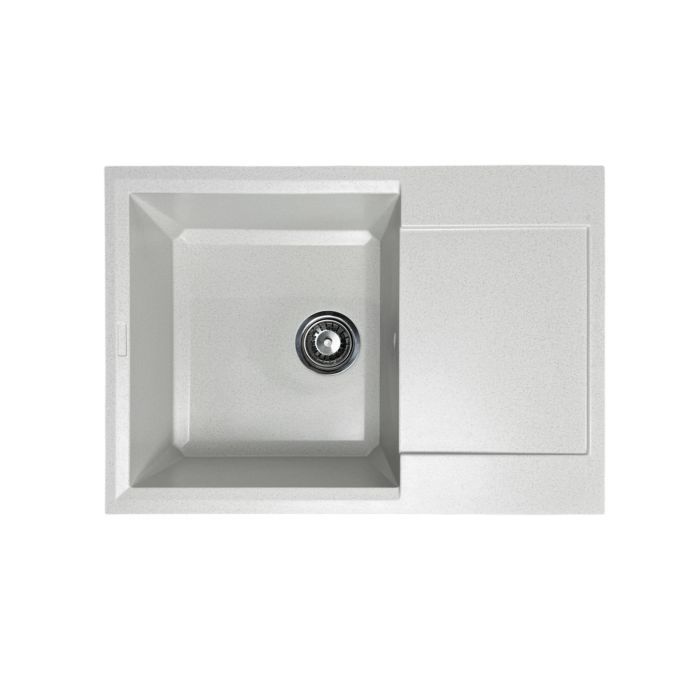 Мийка кухонна Adamant Horizon Medium Old Stone + змішувач та дозатор (4824296104510) зображення 3