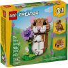 Конструктор LEGO Creator Очаровательный хомяк с цветком (31376)