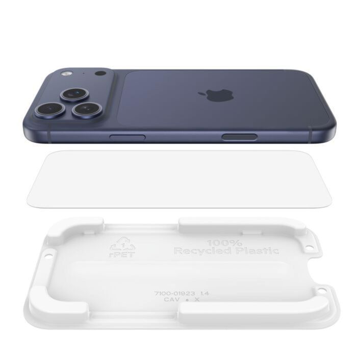 Стекло защитное Belkin iPhone 17 Pro Max Screen Protector (OVA239HQ) изображение 4