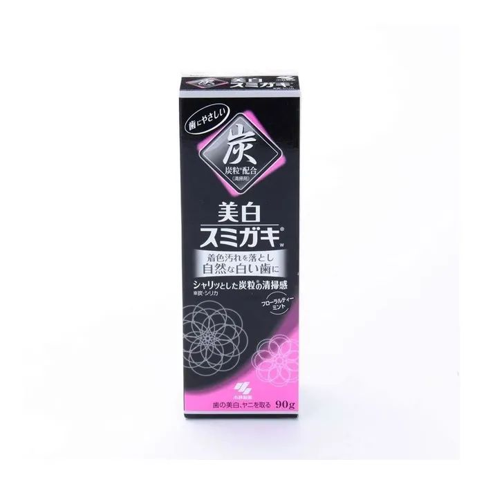 Зубная паста Kobayashi Sumigaki С древесным углем Отбеливающая 90 г (4987072036433) изображение 2