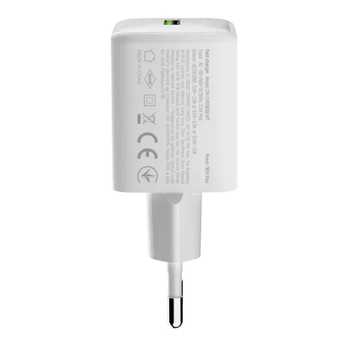 Зарядний пристрій ColorWay USB QC3.0 18W white (CW-CHS063Q-WT) зображення 5