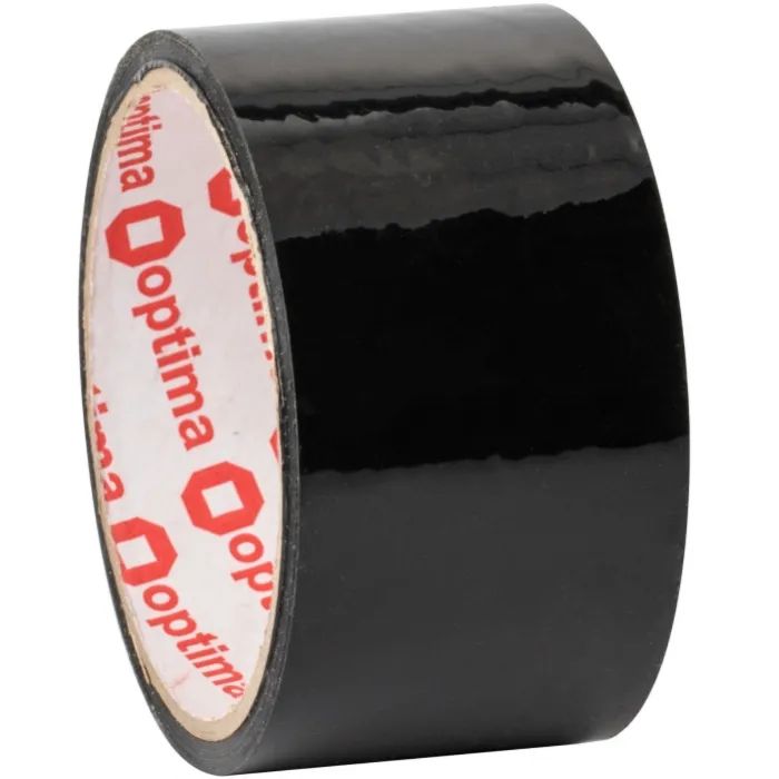 Скотч Optima 48 мм х 30 м, черный (O45304-01)