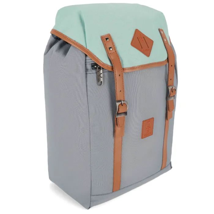 Рюкзак для ноутбука Bagland Successful 17L 299 Grey/Tiffany blue 0050466 (63751154) зображення 4