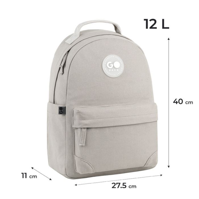 Рюкзак шкільний GoPack Education Teens 147M бежевий (GO26-147M-4) зображення 10