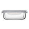 Пищевой контейнер Ardesto Gemini прямокутний, 0.66л, боросилікатне скло, прозорий (AR1260BRC) изображение 3