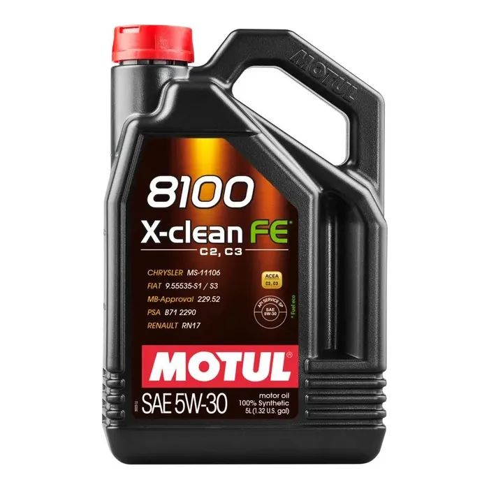 Моторное масло MOTUL 8100 X-clean FE 5W-30 5л (112781)