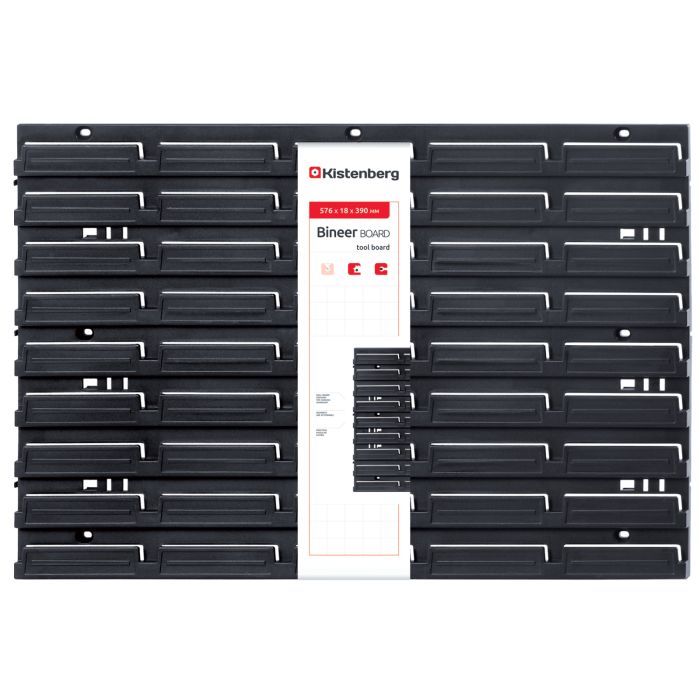 Полка для инструмента Kistenberg подвесная доска для емкостей, 576*18*390, KBB6040 (KBB6040) изображение 3