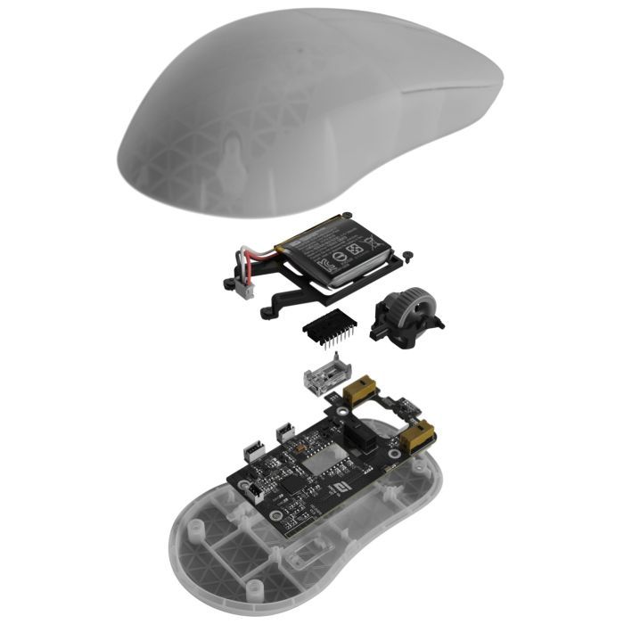 Мышка Endgame Gear XM2w 4k v2 Wireless Transparent White (PGW-EG-MOU-082) изображение 15