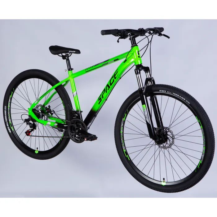Велосипед Space 29" MERCURY DD FR рама-20" AL 2026 зелено-чорний (OPS-SP-29-176) изображение 2