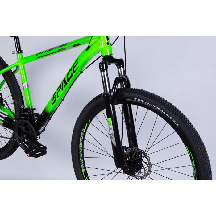 Велосипед Space 29" MERCURY DD FR рама-20" AL 2026 зелено-чорний (OPS-SP-29-176) изображение 4