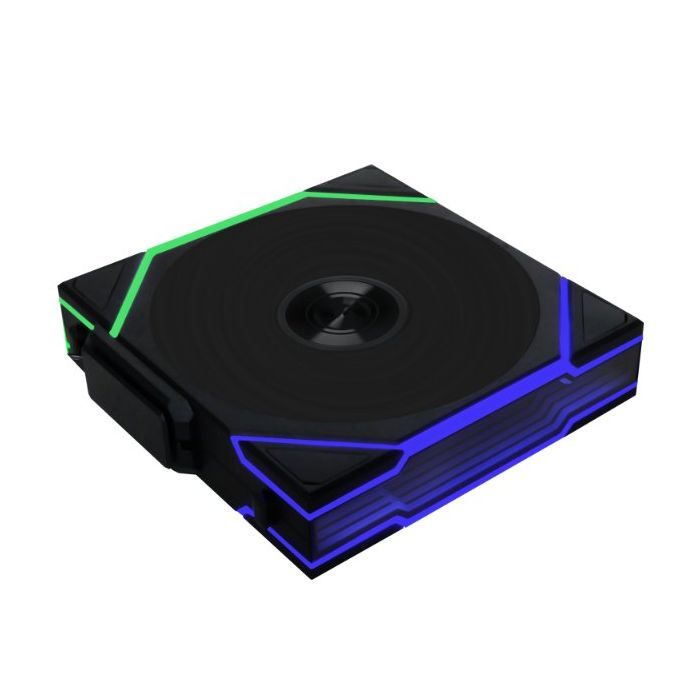 Кулер для корпуса Lian Li UNI Fan TL WIRELESS LCD 120-1 REVERSE (G99.12RTLLCD1W1B.00) изображение 2