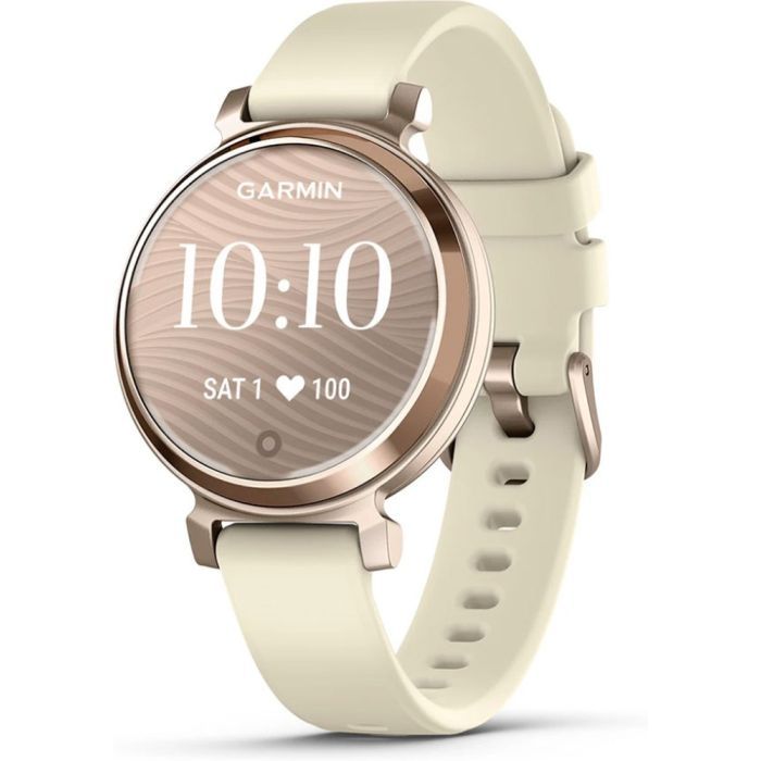 Смарт-часы Garmin Lily 2, EURC, Cream Gold/Coconut, Silicone (010-02839-70)