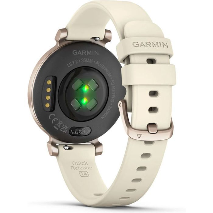 Смарт-часы Garmin Lily 2, EURC, Cream Gold/Coconut, Silicone (010-02839-70) изображение 6