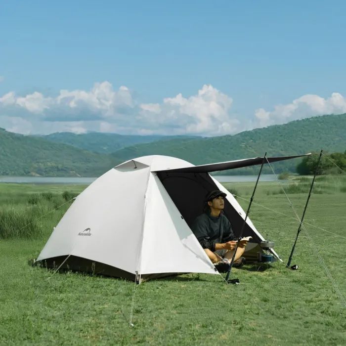 Палатка Naturehike Greek Style CNK2300ZP024 світло-кавовий (6977465866356) изображение 3